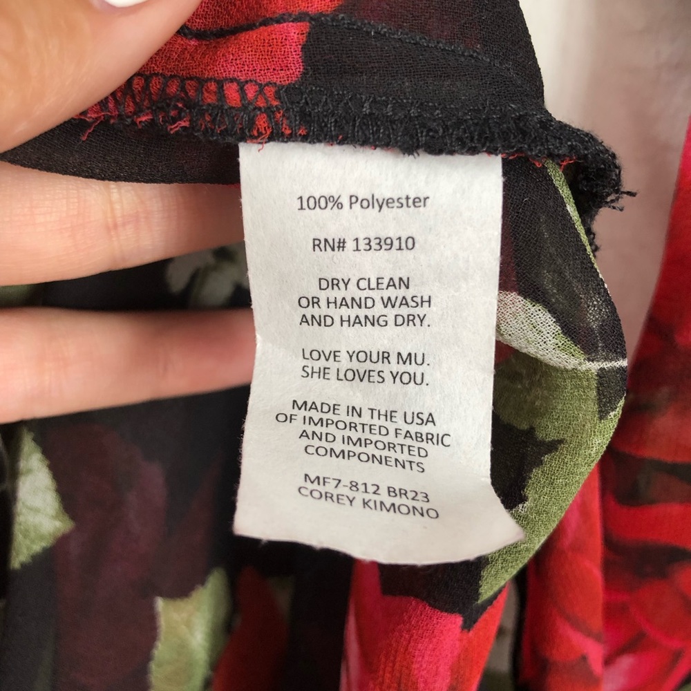 Show Me Your MuMu Corey Budding Rose Kimono - Picture 6 of 6